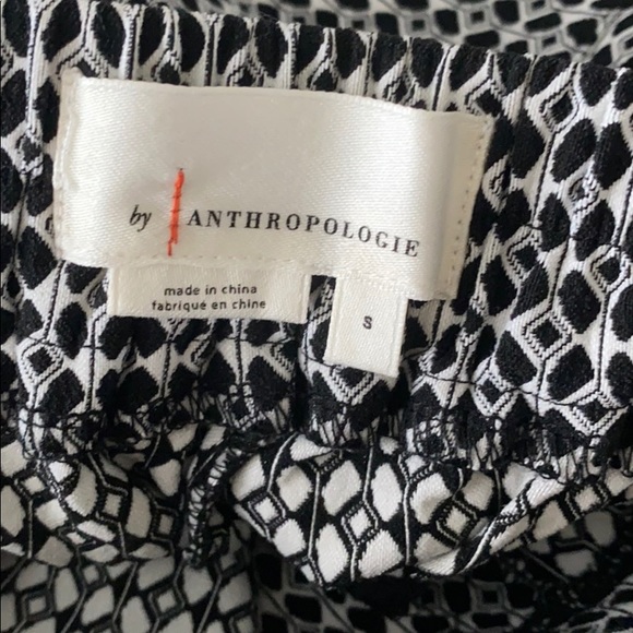 Final Sale 🔥Anthropologie Larkin Jacquard Tapered Trousers size Small - Picture 11 of 12